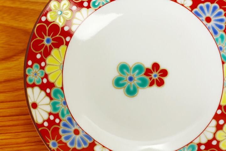 スタジオコレクション　飾皿　梅とうぐいす 花札柄のお皿 4寸 梅に鶯（うぐいす） | 御細工所 produced by 目細