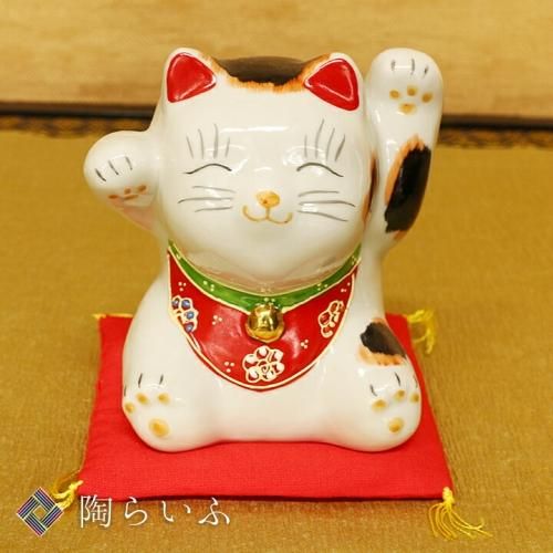 九谷焼 招き猫 置物・縁起物 - 九谷焼通販 陶らいふ-和食器 九谷焼 招き猫 置物・縁起物 - 九谷焼通販 陶らいふ-和食器