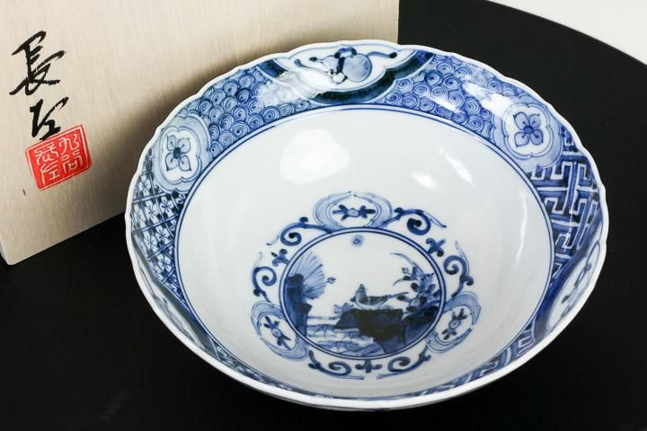 宮内庁御用窯】中鉢 宝祥芙蓉手 /山本長左 宮内庁御用窯】中鉢 宝祥芙蓉手 /山本長左