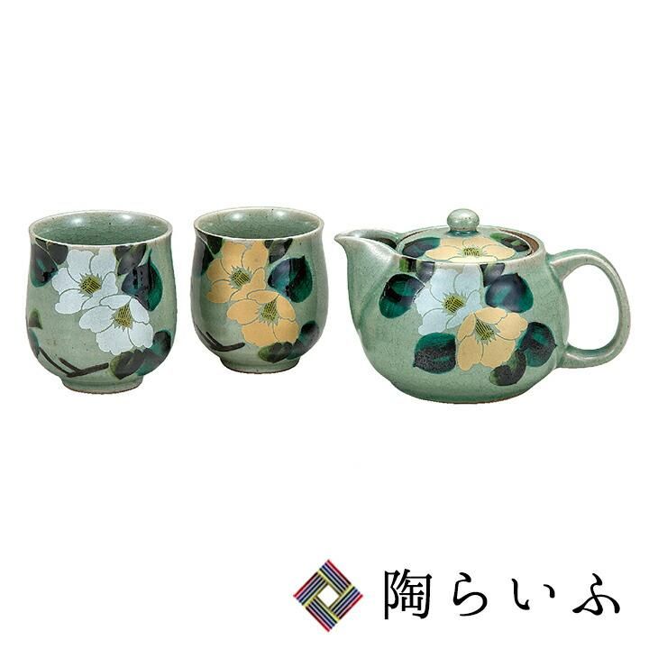 京焼 香炉 金彩の装飾 金粉椿 とこのま香炉（椿）｜京象嵌 小野