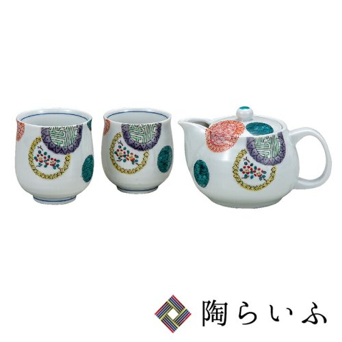 九谷焼 茶器セット湯呑・茶器 - 九谷焼通販 陶らいふ-和食器九谷焼の販売専門店