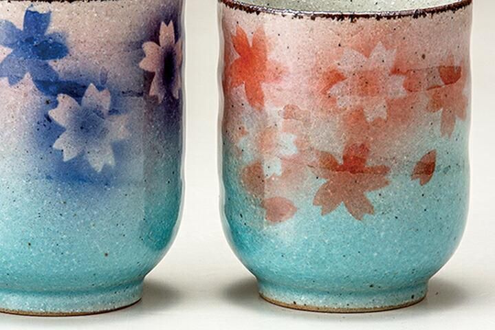 組湯呑 桜