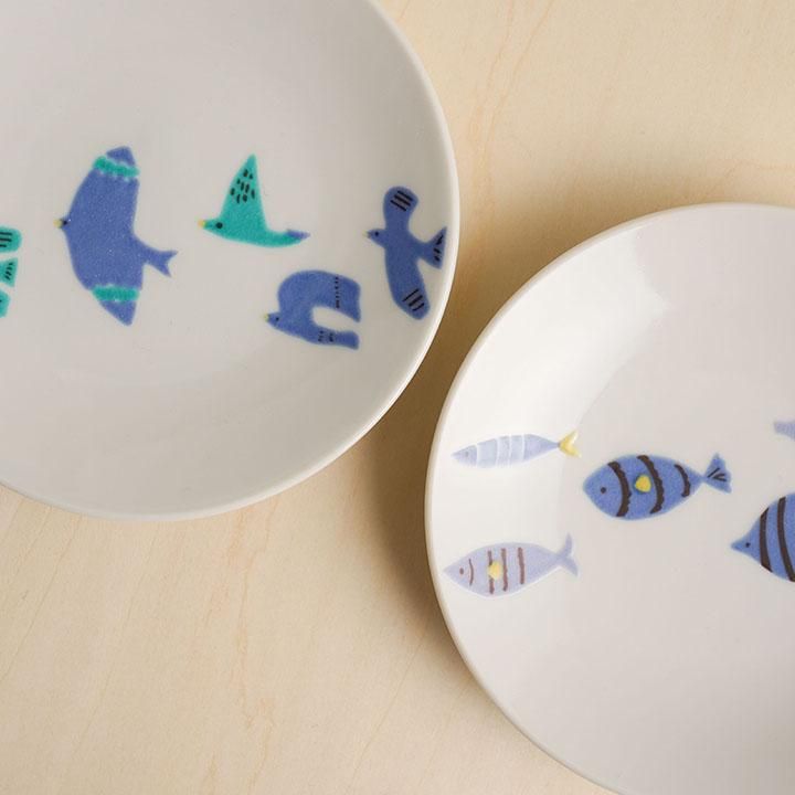 新品 九谷焼 西田伸也 銘々皿 中皿 5枚セット 鳥 花 伝統工芸 新品 九谷焼 西田伸也 銘々皿 中皿 5枚セット 鳥 花 伝統工芸