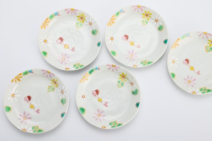 九谷焼 徳山窯 皿揃 【公式通販】