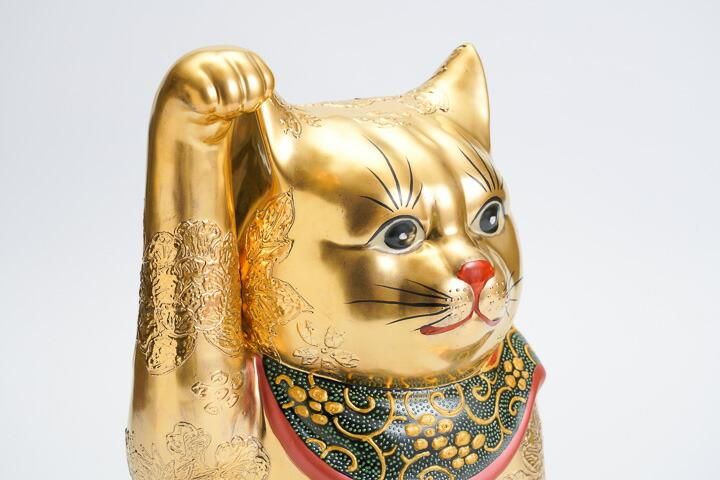 10号招き猫 黄金盛