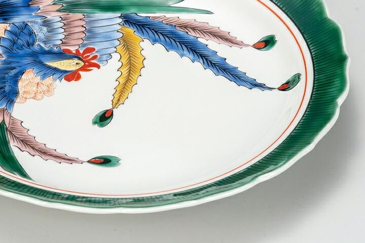 中皿 鳳凰 色絵付 窯傷 2枚 銘 明治 九谷 楽天市場】九谷焼 中皿 セット 赤絵鳳凰（ 和食器 取り皿