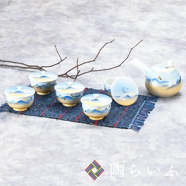 蓋付茶器 連山