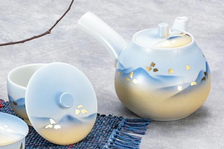 蓋付茶器 連山