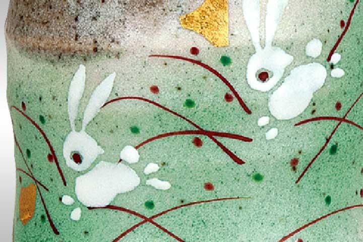 湯呑 はねうさぎ