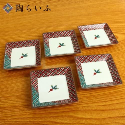 九谷焼 小皿 皿・鉢 - 九谷焼通販 陶らいふ-和食器九谷焼の販売