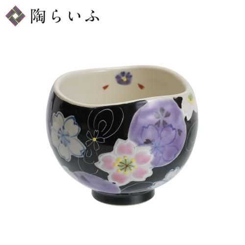 柴田博 九谷焼抹茶碗 銀彩K8-818：九谷陶芸 北山堂 店 抹茶茶碗