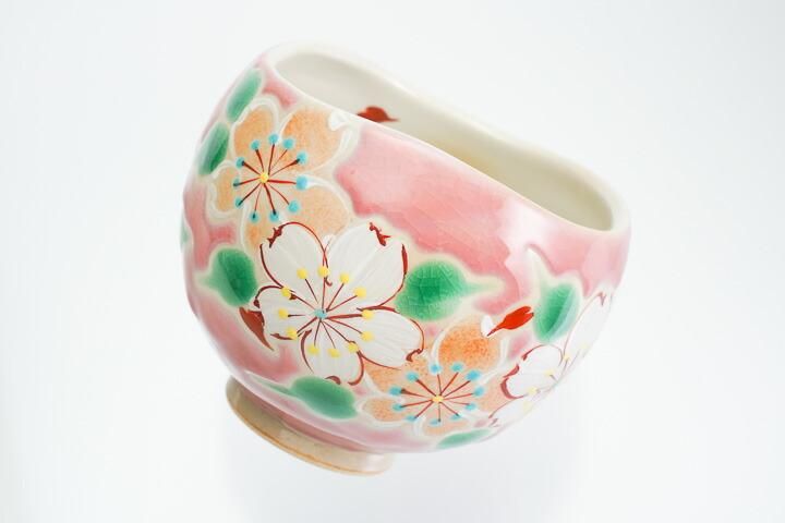 いっぷく碗 彩日和 桜 ピンク/虚空蔵窯