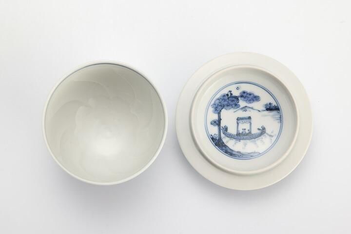 宮内庁御用窯】蓋付汲出揃 祥瑞手/山本長左