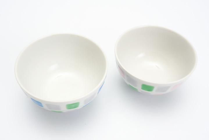 夫婦茶碗 スクエア/織窯