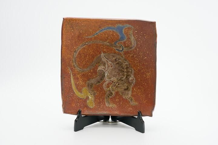 九谷雅紗 谷敷正人 飾皿 鶴 九谷雅紗 谷敷正人 飾皿 鶴 Yahoo