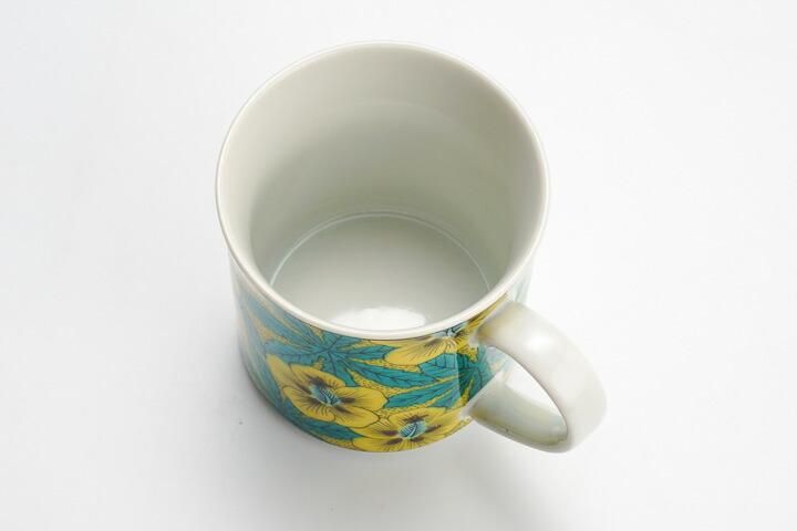 マグカップ 葵/青郊窯
