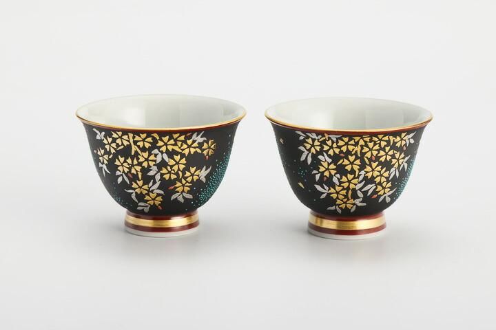 純銀】桜絵柄 盃 三ツ盃 桐箱入り 造幣局製 札幌五輪 大阪万博
