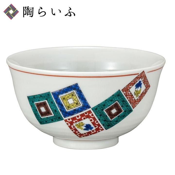 丼 古九谷石畳文 / 大志窯