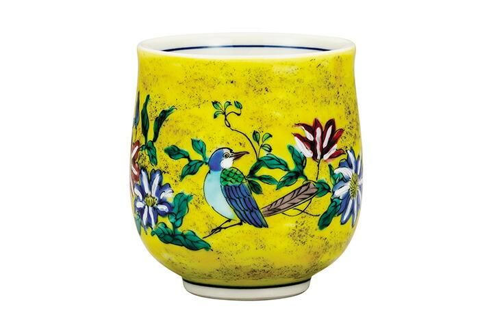 湯呑 吉田屋花鳥
