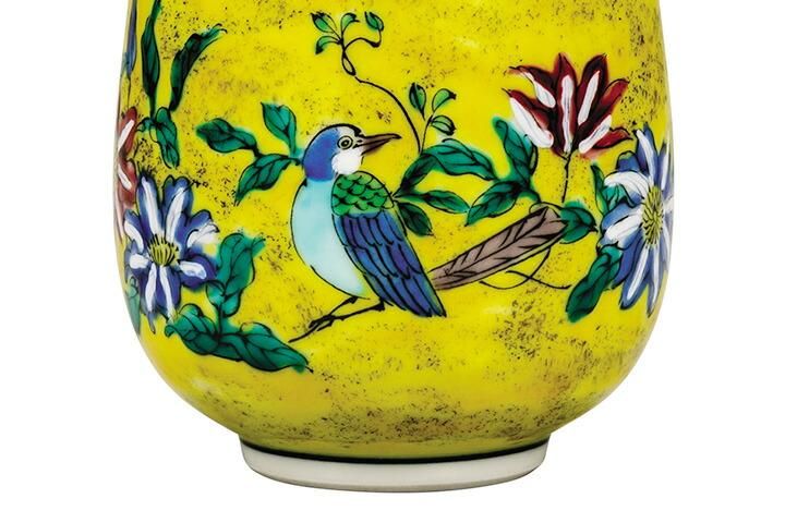 湯呑 吉田屋花鳥