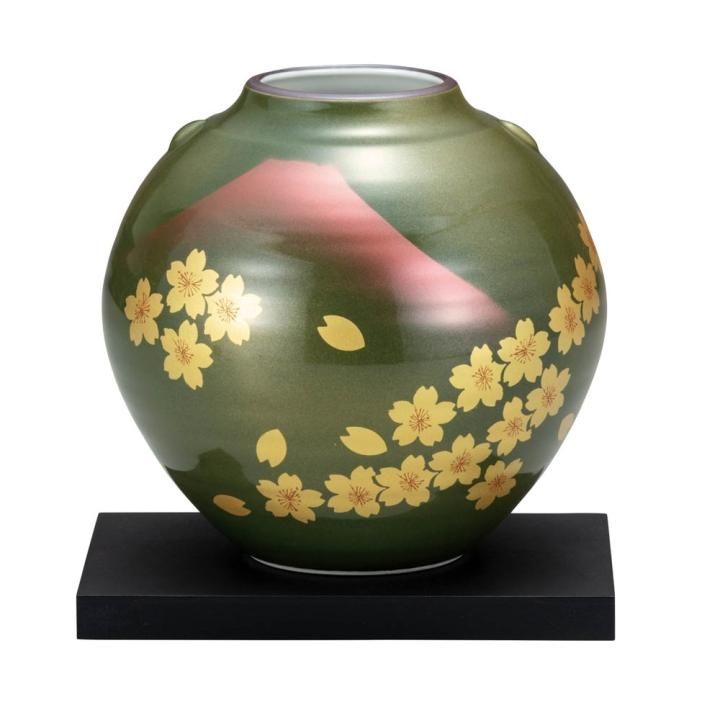 花生 橘吉 緋雲 一輪差し 花瓶 赤色 緋色 緋雲 陶器 壺 - メルカリ