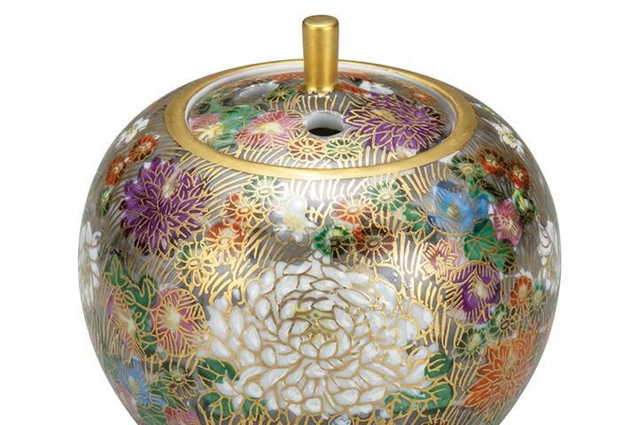 3号豆香炉 本金花詰 / 真山