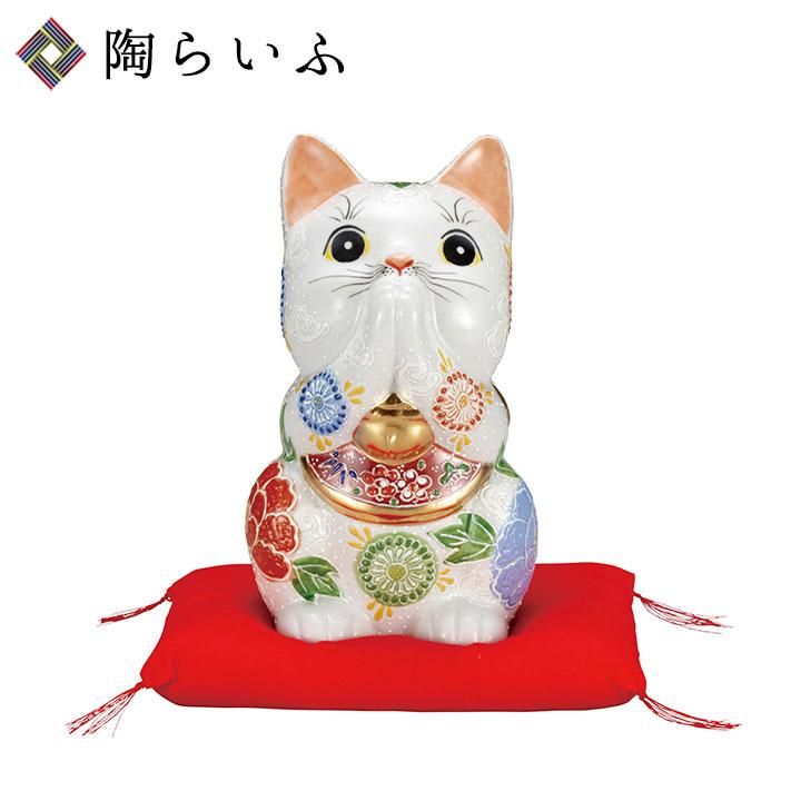 6号お祈り猫 白盛