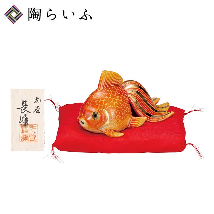 P】♢珍品♢九谷焼 色絵 金魚図 小皿 5客 - 工芸品