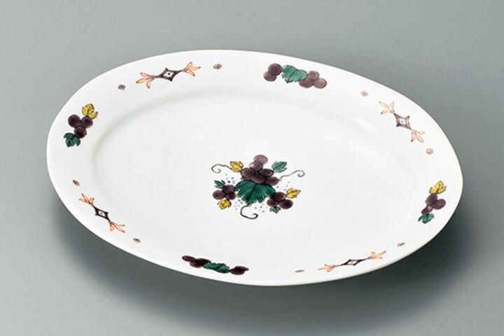 7号盛皿 ぶどう/銀泉窯