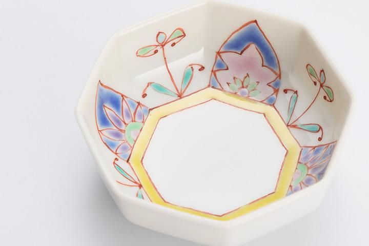 古九谷焼 十角鉢 古九谷焼 十角鉢 古九谷焼 十角鉢 工芸品 - 工芸品