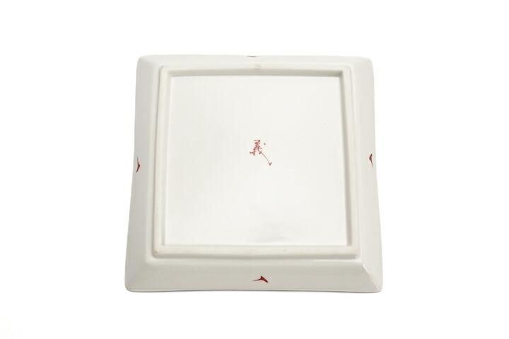 6号角皿 山吹にルリビタキ / 山田義明