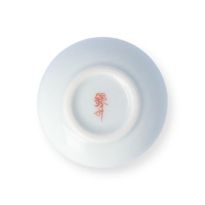 小つぼ花生 三色花 / 銀舟窯