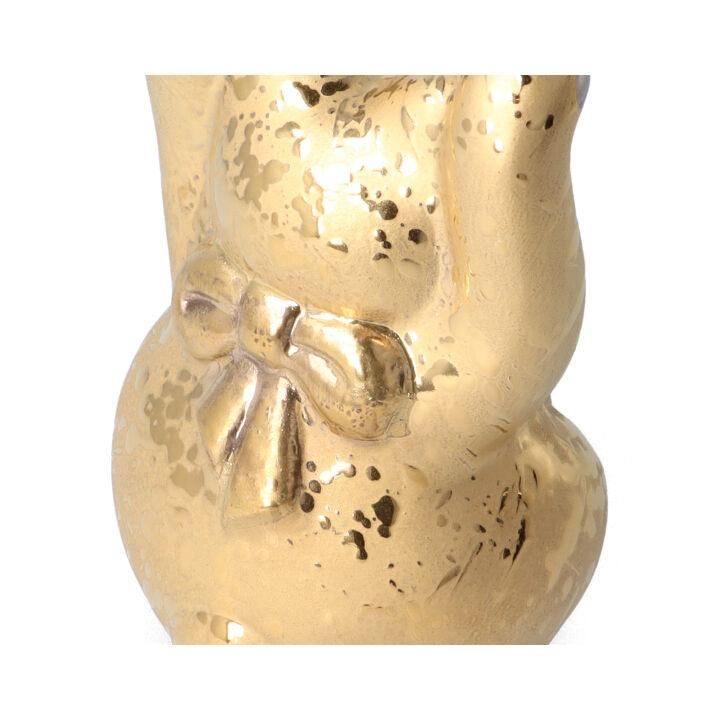 3.5号 招き猫 両手一金/長峰堂