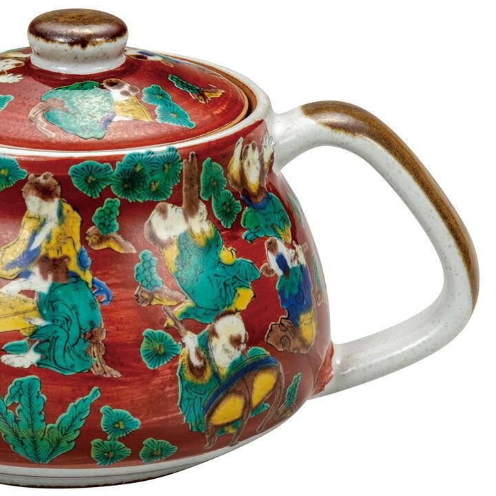 ポット急須 木米（網付）