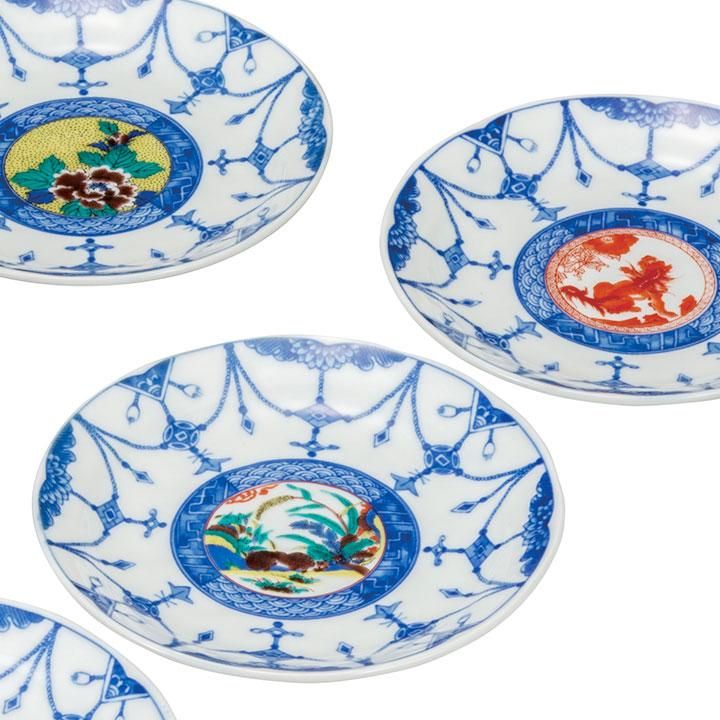 5.2号皿揃 時代絵