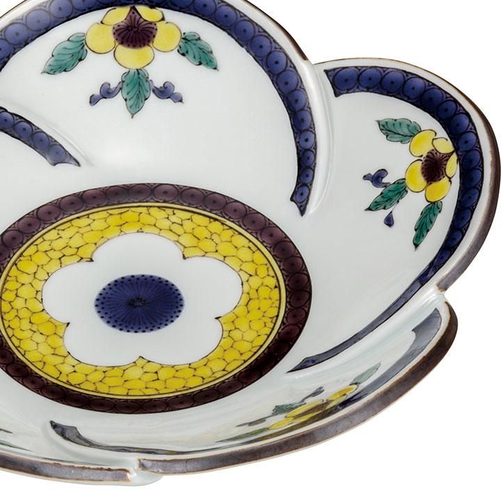 清水焼　京焼　吉村楽入造　金彩　梅文様　大鉢　盛鉢　飾り物　オブジェ　茶道具 清水焼 京焼 吉村楽入造 金彩 梅文様 大鉢 盛鉢 飾り物 オブジェ