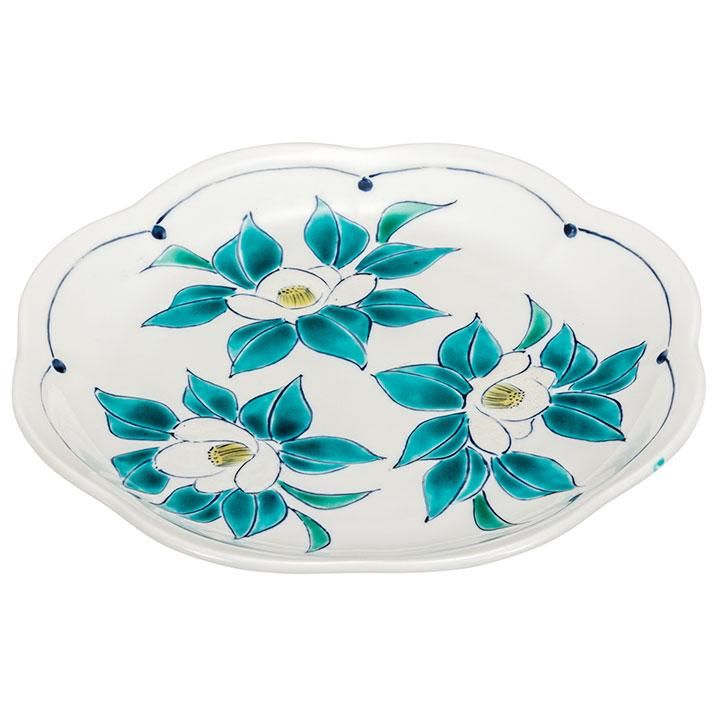 7号盛皿 山茶花