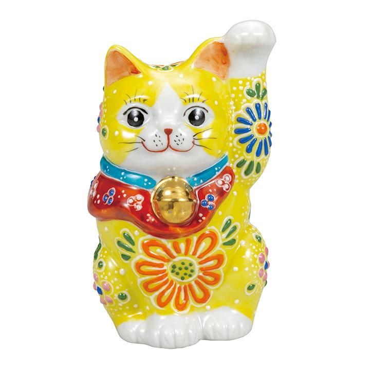 3.3号 招き猫 黄盛