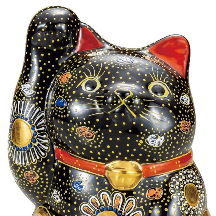 7号 招き猫 黒盛 7号 招き猫 黒盛