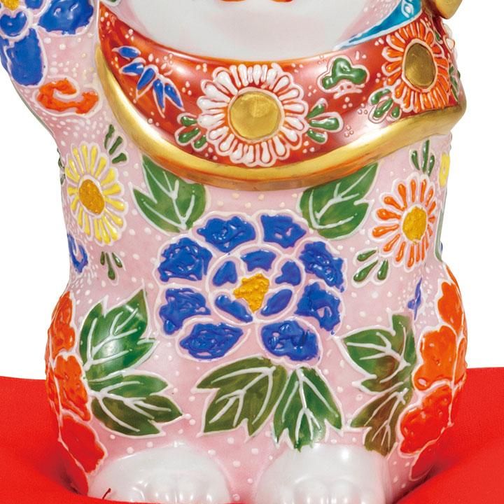 6号 招き猫 ピンク盛