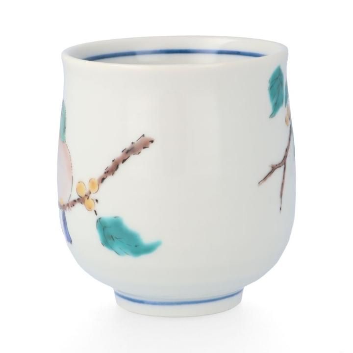 めじろ 飯碗 / 青郊窯 | 九谷焼の世界 | 日用使いにも贈り物にも