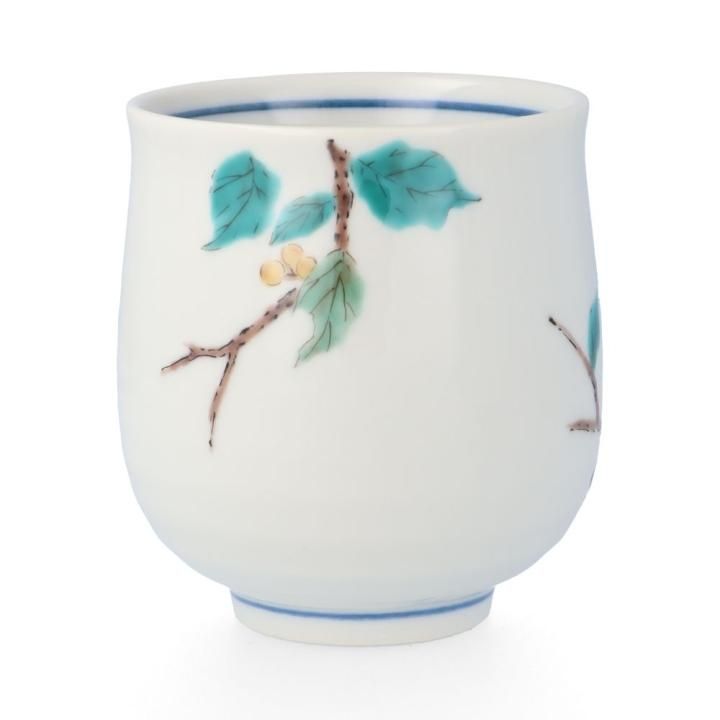 めじろ 飯碗 / 青郊窯 | 九谷焼の世界 | 日用使いにも贈り物にも