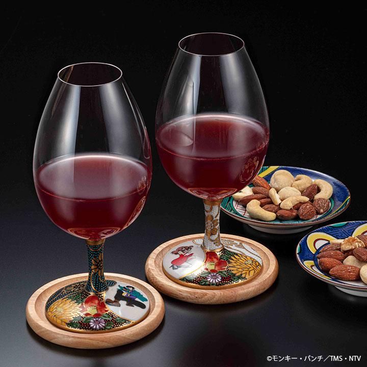 九谷焼 ワイングラス 酒グラス ルパン三世 峰不二子 特製箱入り