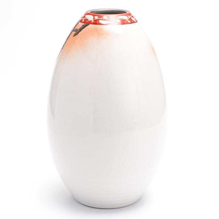 中村陶志人 九谷焼扁壷 群雀図 [花瓶]6号 中村陶志人 九谷焼扁壷 群雀