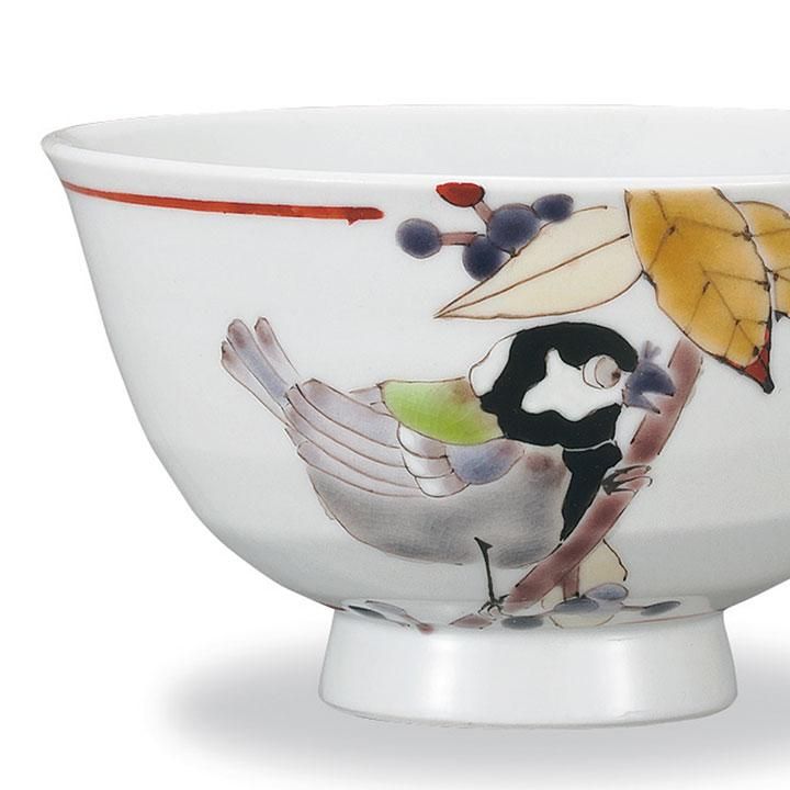 虎渓窯　夫婦　湯呑　セット 白薩摩夫婦湯呑(梅牡丹)[(シロサツマメオトユノミ (ウメボタン