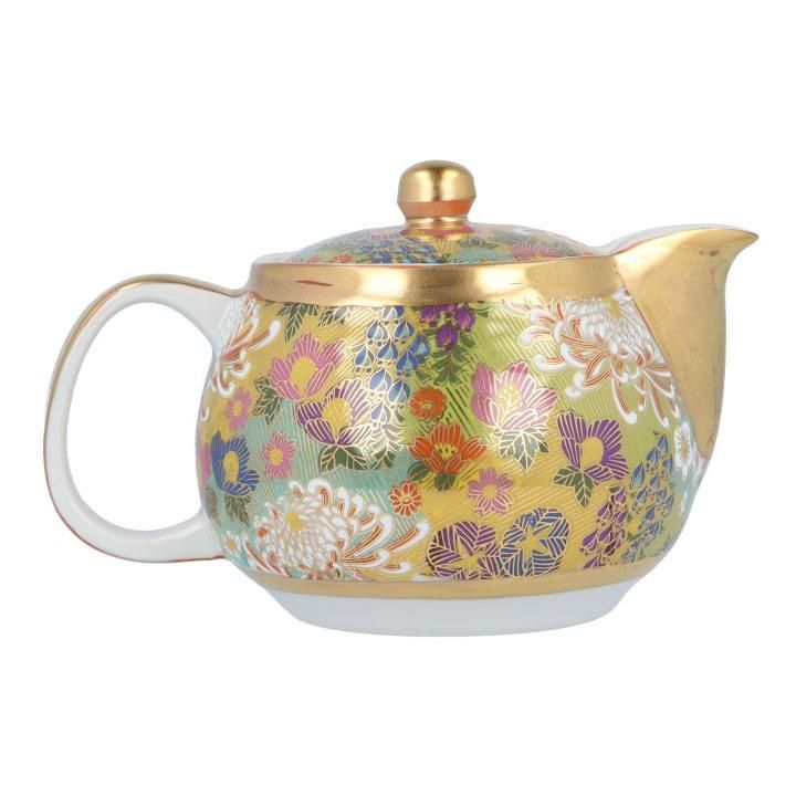 急須 湯呑セット 上花詰 | 九谷暁堂 - 九谷焼専門店の陶らいふ