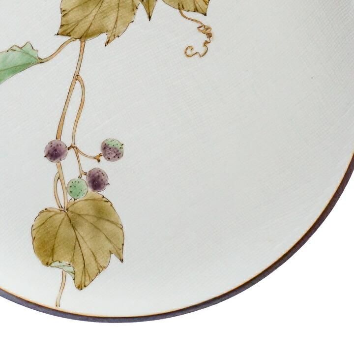 7号皿 野葡萄 / 山田義明 （化粧箱入り） - 和食器の通販なら九谷焼