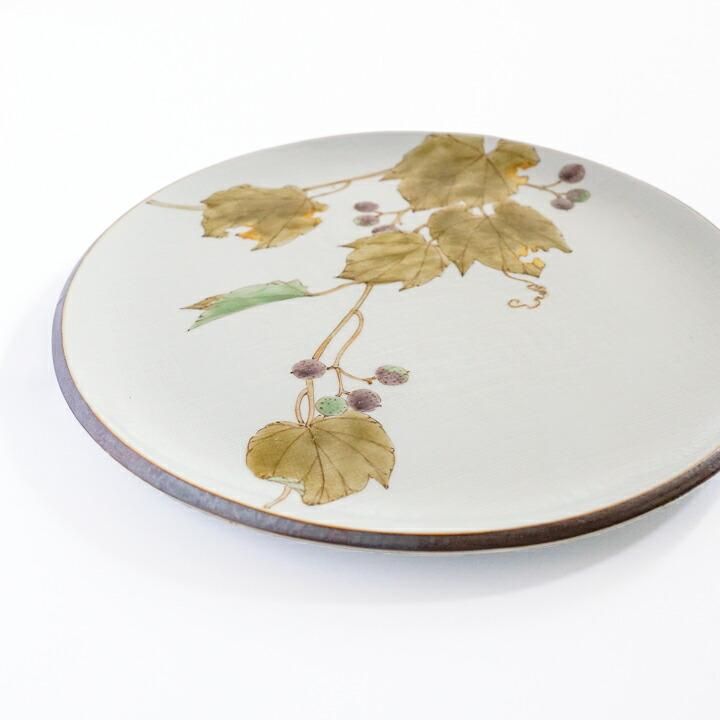 7号皿 野葡萄 / 山田義明 （化粧箱入り） - 和食器の通販なら九谷焼