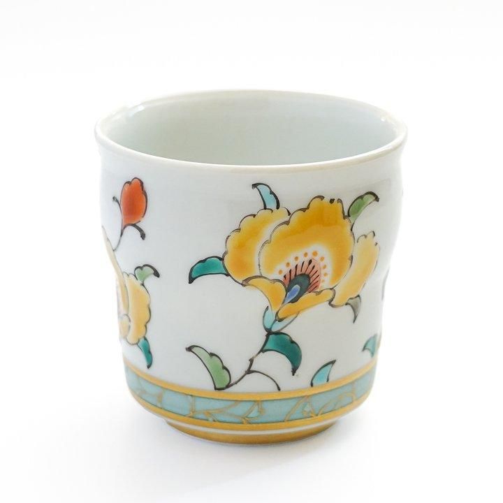 九谷青窯 - 九谷焼 細字名工 田村金星 和歌細字茶碗 九谷青窯 - 九谷焼 細字名工 田村金星 和歌細字茶碗 九谷焼 細字