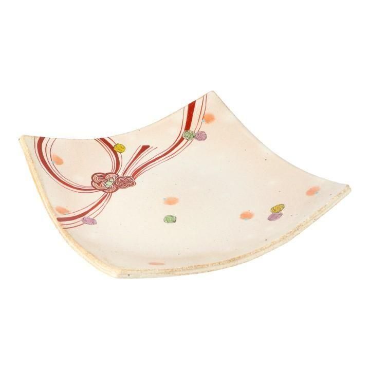 新品未使用 九谷焼 皇太后陛下御麗筆 金彩 飾り皿 大皿 保証書 桐箱 外